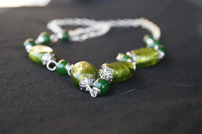 Collana_verde_vetro_pietre_4