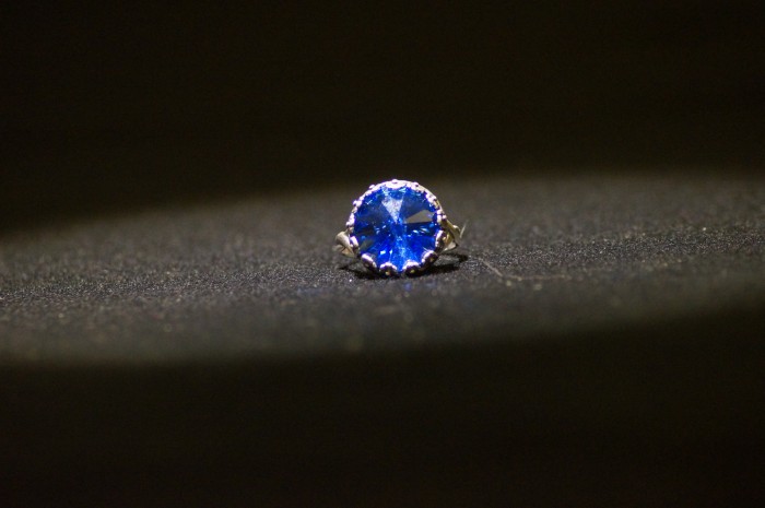 Anello rivoli blu 2