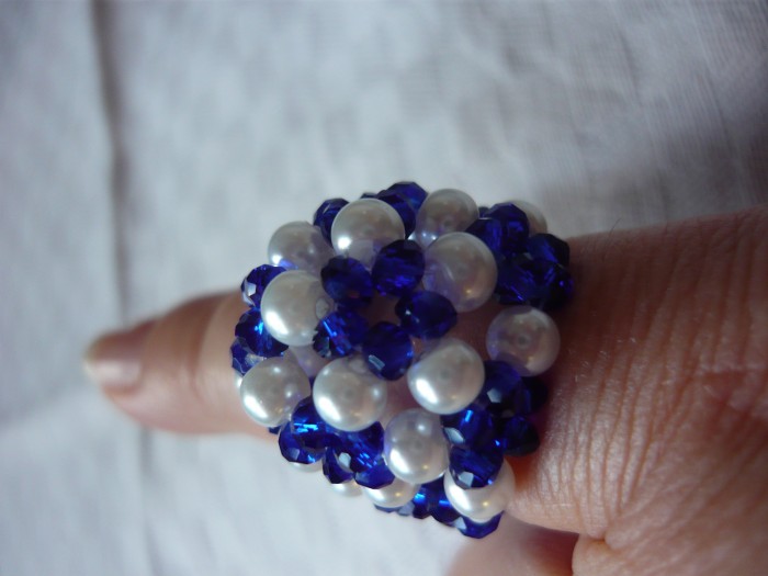 Anello_perle_swarovski_blu_3