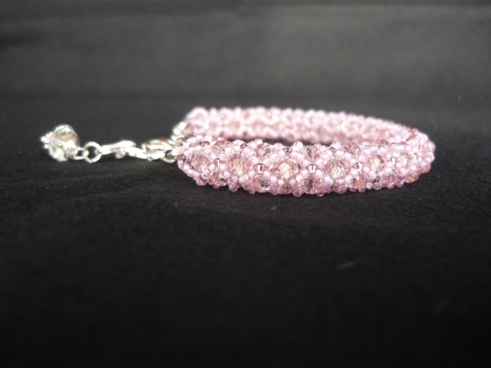 Braccialetto_rosa_swarovski_miyuki_1