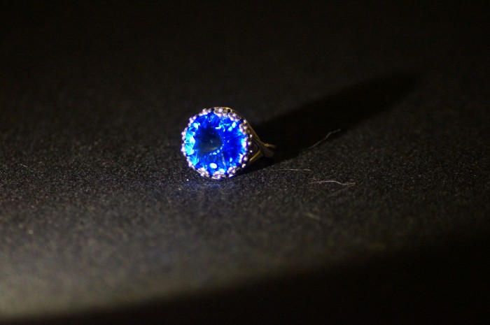 Anello rivoli blu 4